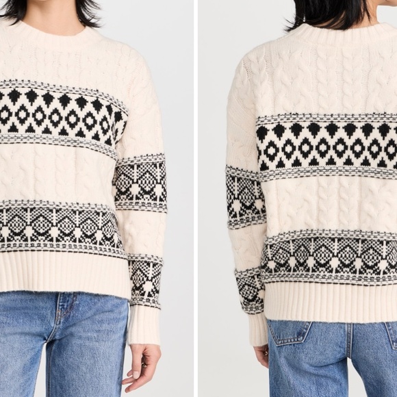 Line & Dot Montana Faire Isle Sweater  Montana Faire Isle Sweater - Picture 4 of 4